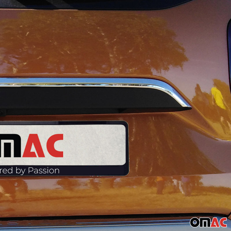 Modanatura del portellone posteriore per Dacia Duster 2018-2021 in acciaio inox cromato 