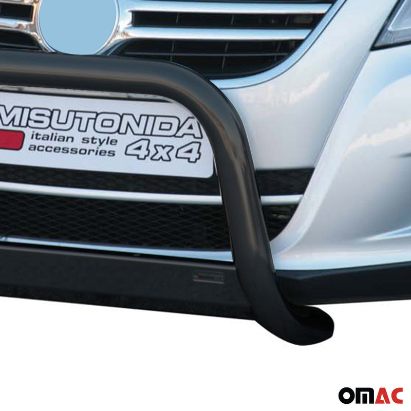 Protezione anteriore per VW Tiguan 2008-2011 ø63mm acciaio nero 