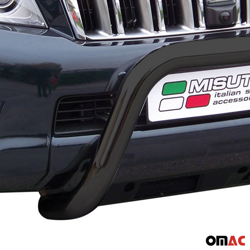 Barra di protezione anteriore per Toyota Land Cruiser Prado J150 2009-2013 ø76 Nero 