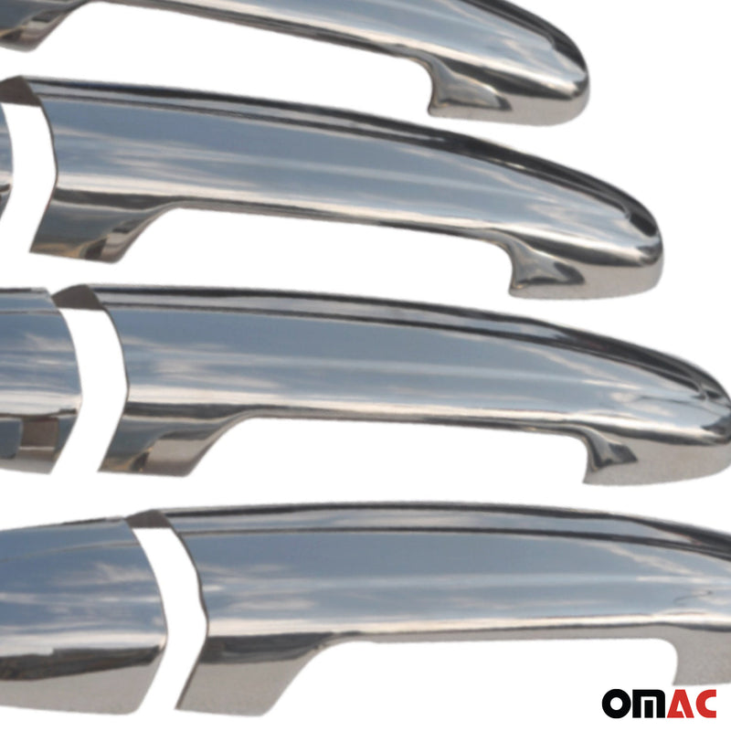 Copri maniglia porta, copri maniglia porta per Citroen C1 2014-2024 4 porte in acciaio inox argento 8 pezzi 