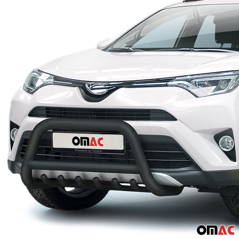Frontbügel Frontschutzbügel für Toyota RAV4 2016-2025 mit ABE Stahl Schwarz