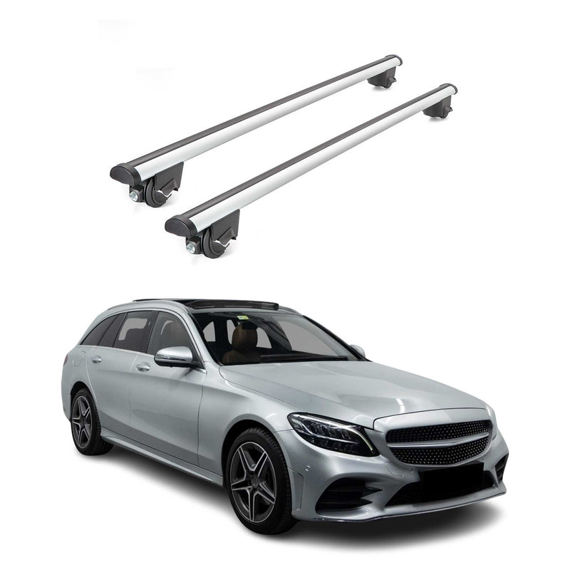 Dachträger für Mercedes C Klasse S205 T-Model 2014-2025 Gepäckträger 100kg