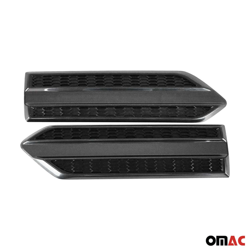 Striscia di protezione per porta laterale per Mitsubishi L200 2019-2025 ABS Nero 2x