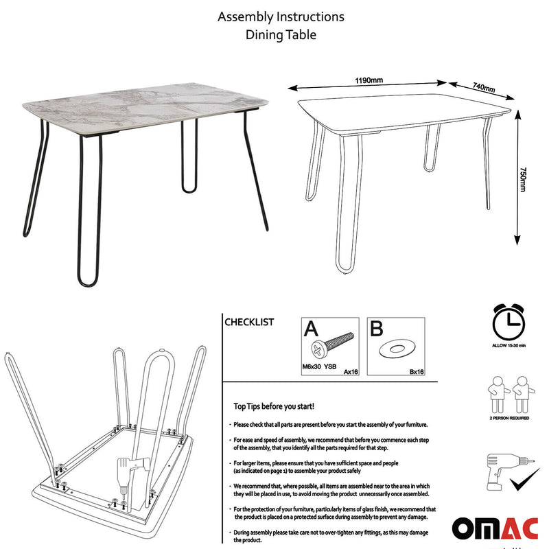 Tavolo da pranzo tavolo da pranzo con/o gruppo da pranzo gruppo da pranzo 119x75x74 4 pezzi 