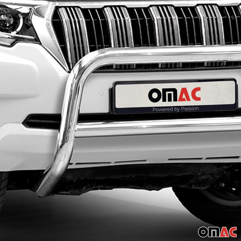 Protezione anteriore per Toyota Land Cruiser 150 2017-2022 ABE Silver 