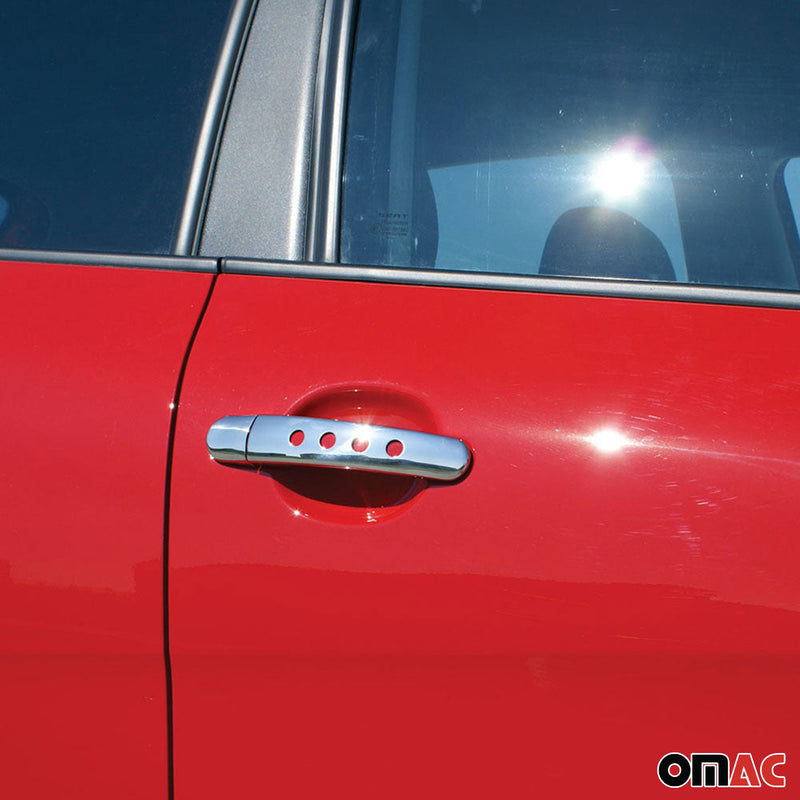 Türgriff Blende Türgriffkappen für Seat Mii 2011-2025 2-Tür Edelstahl Silber 2x