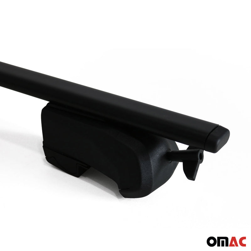 Base portapacchi per Lincoln MKC 2015-2019 ABE Nero 2x