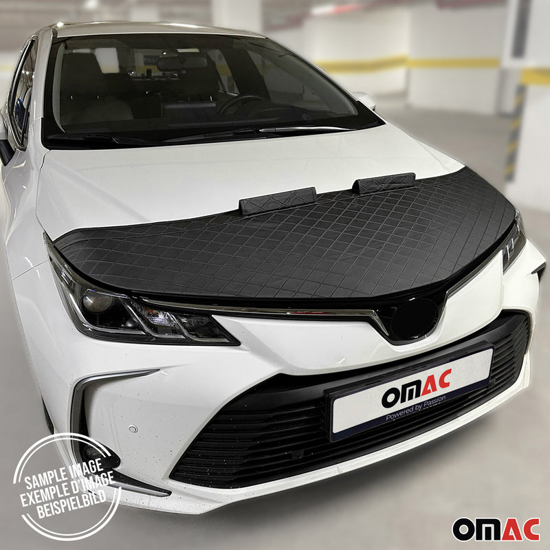 Reggiseno per cofano Reggiseno per cofano Stoneguard per Opel Vivaro 2 2014-2019 Nero metà