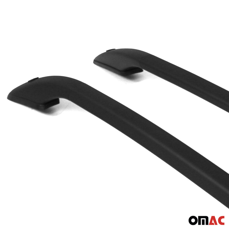 Barre portatutto in alluminio per Nissan Qashqai J10 2006-2014 Alu Black