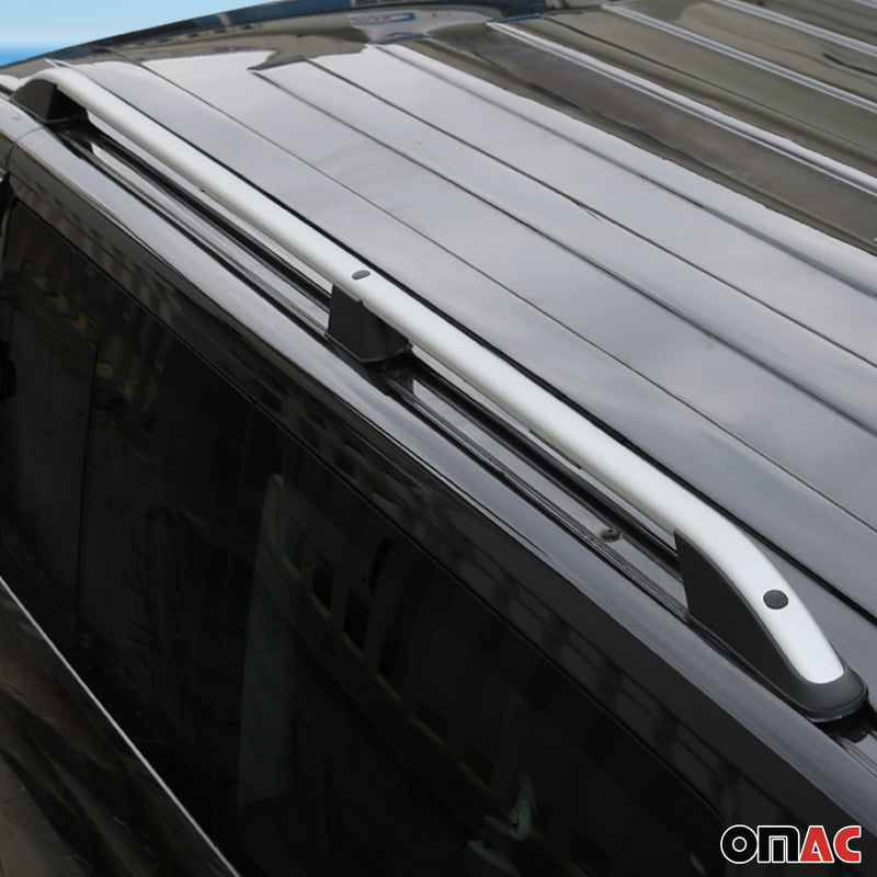 Barre portatutto per Opel Combo E 2019-2024 corte in alluminio argento 2x