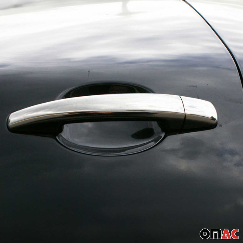 Copri maniglia porta, copri maniglia porta per Peugeot RCZ 2010-2015, acciaio inox argento, 4 pezzi 