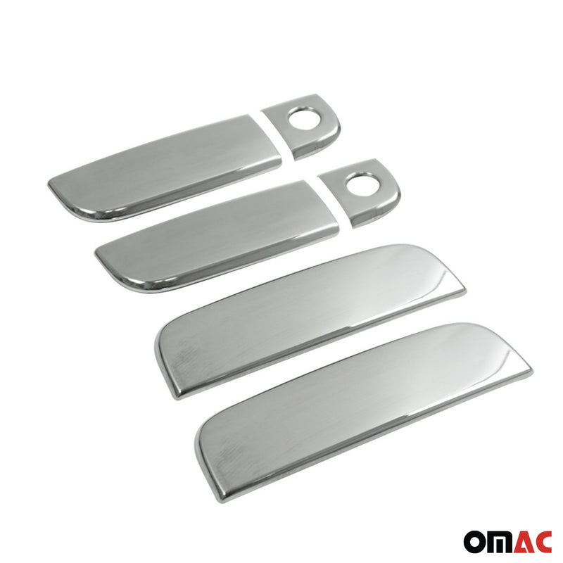 Türgriff Blende Türgriffkappen für Kia Soul 2008-2011 4-Tür Edelstahl Silber 6x