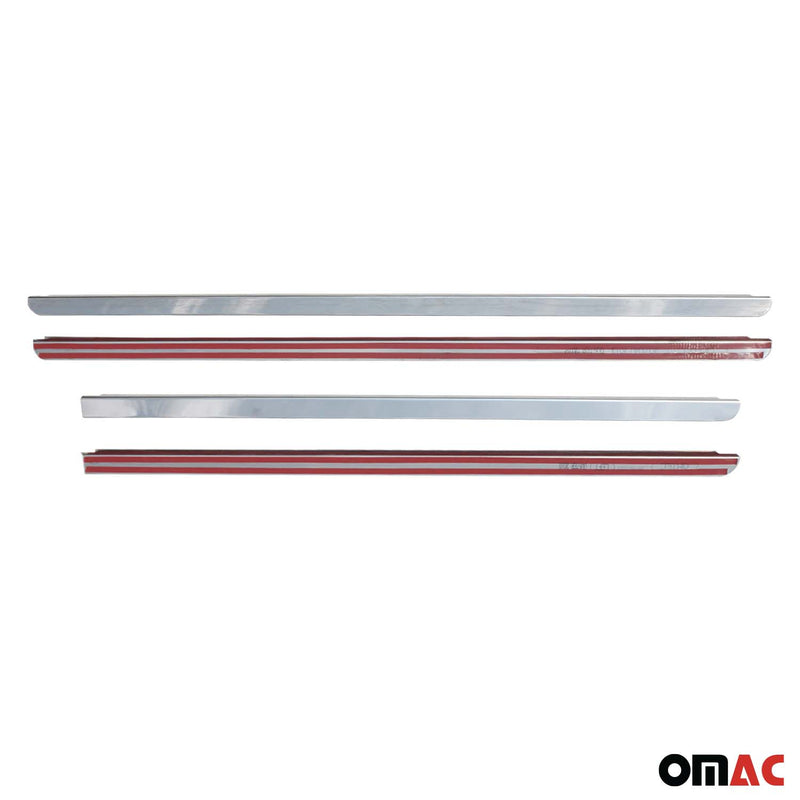 Listelli decorativi per finestrini per Dacia Duster 2010-2018 in acciaio inox cromato, 4 pezzi 