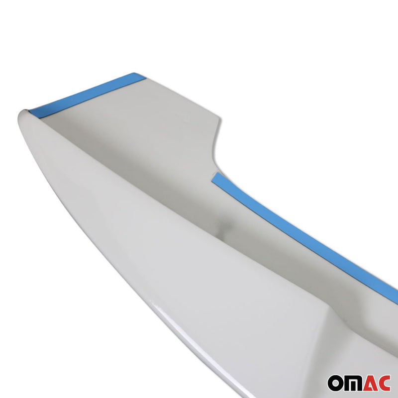 Spoiler posteriore per tetto per Fiat Punto Evo Grande Punto 2005-2012 verniciato bianco 