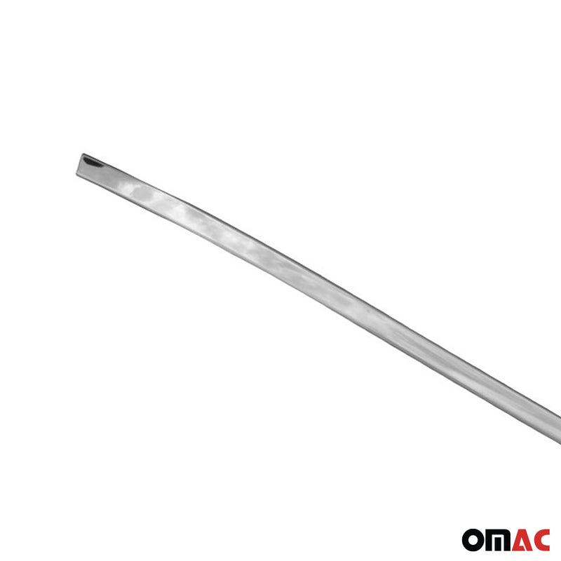 Modanatura posteriore baule per Alfa Romeo 156 1997-2005 inferiore in acciaio inox cromato