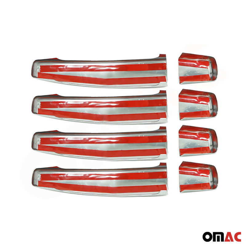 Copri maniglia porta, copri maniglia porta per Opel Corsa 2015-2019 4 porte in acciaio inox 4x
