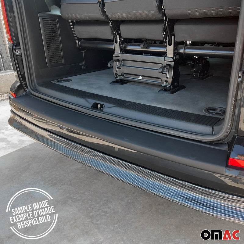 Protezione soglia di carico per Ford Transit Tourneo Custom V710 2023-2025 ABS nero
