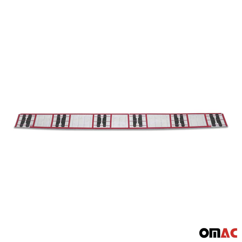 Protezione soglia di carico per Mercedes Vito W447 2014-2025 in acciaio inox cromato spazzolato