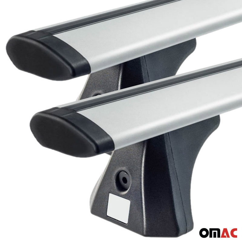 Barre portatutto per Subaru Impreza Hatchback 2007-2016 Alu Silver 2x