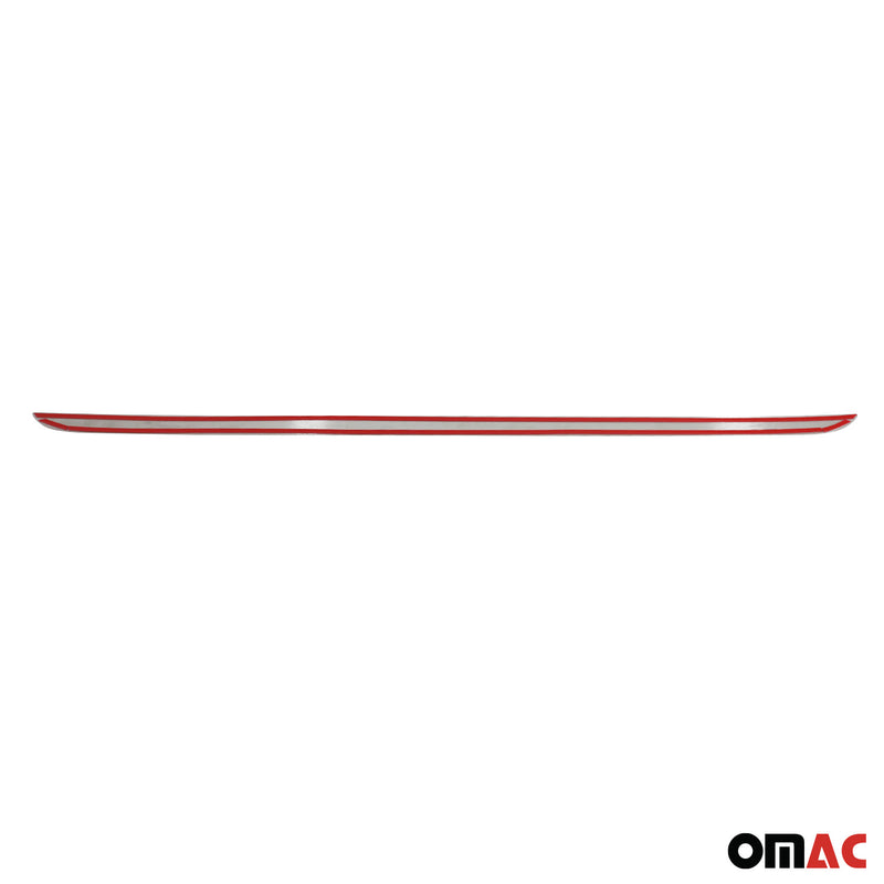 Modanatura posteriore del bagagliaio per Kia Venga 2009-2019 hatchback in acciaio inox cromato