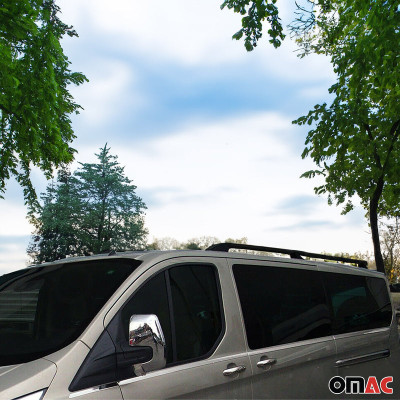 Barre trasversali portatutto in alluminio per Mitsubishi L200 2019-2025 Nero 2x