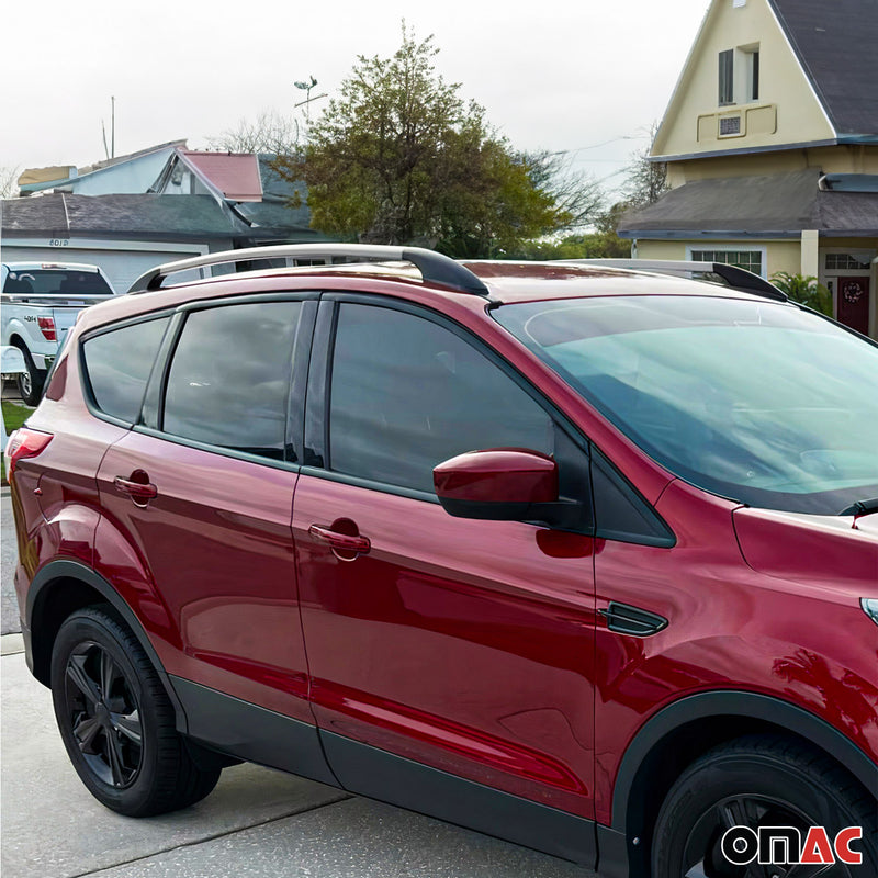 Dachreling Relingträger für Fiat Panda 2003-2012 Aluminium Silber 2 tlg