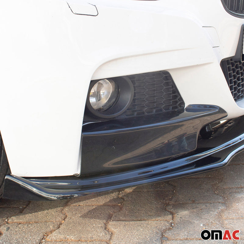 Spoiler anteriore, paraurti, splitter per Honda Civic 2012-2015 ABS nero 