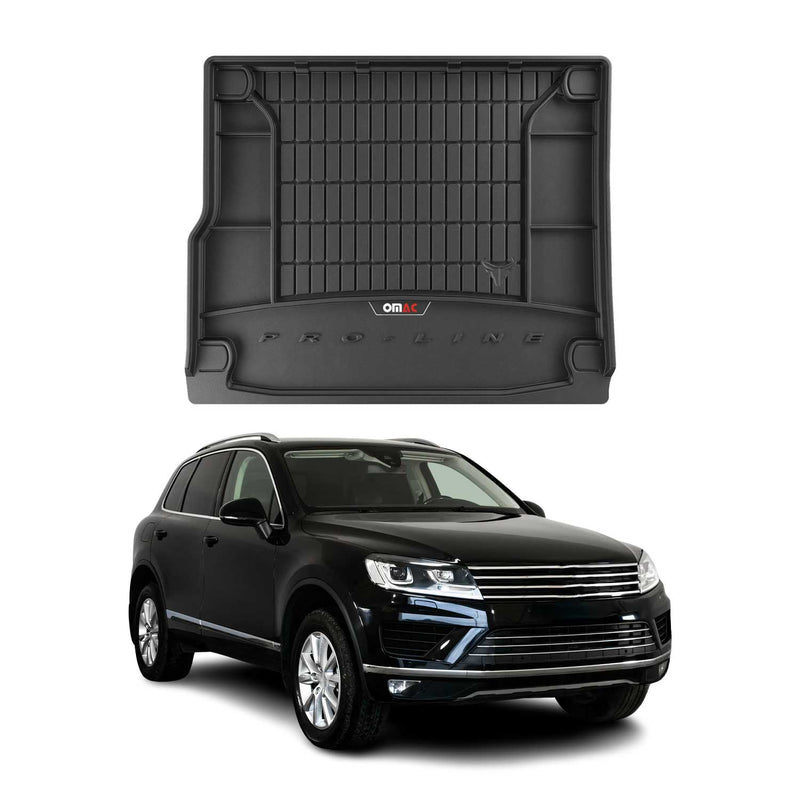 Vasca portabagagli in gomma OMAC per VW Touareg R-line 2010-2018, vasca portabagagli in TPE