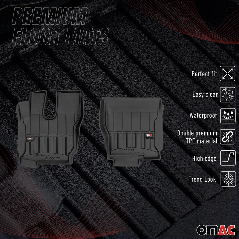 Tappetini Volvo FM 2001-2020 TPE Nero 2 pezzi