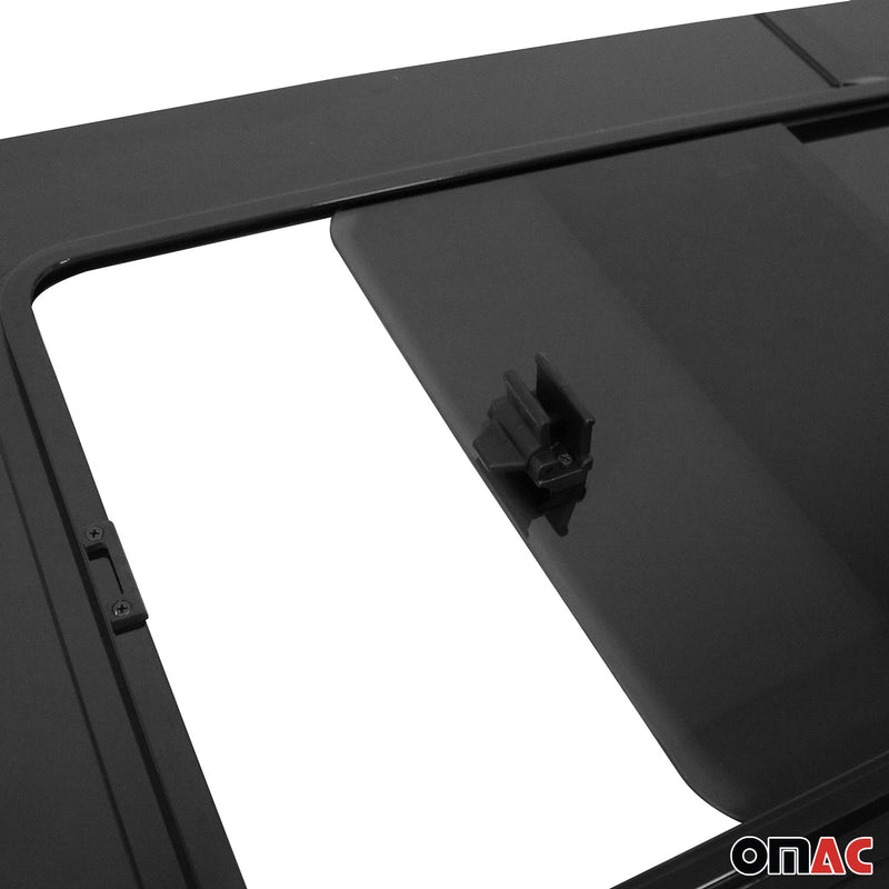 Seitenfenster Schiebefenster für Renault Master 2010-2025 Schwarz Links L1