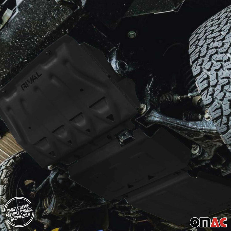 Protezione antincastro, protezione motore, protezione cambio per Nissan Navara D23 NP300 2.5D/ 2.3D 2015-2024 kit di installazione