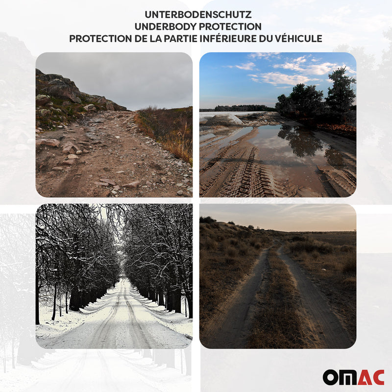 Protezione antincastro, protezione motore, protezione cambio per Fiat Ducato Caravan 2006-2014