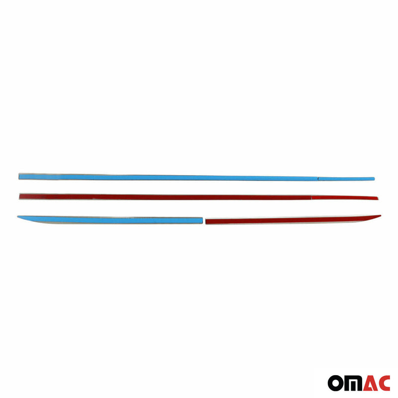 Striscia di protezione della portiera laterale per Citroen C4 Aircross Cactus Picasso Cromata 4x 