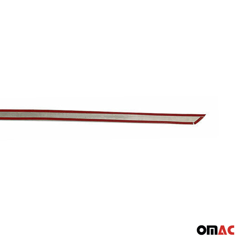 Modanatura posteriore baule per Fiat Freemont 2011-2016 inferiore in acciaio inox cromato 