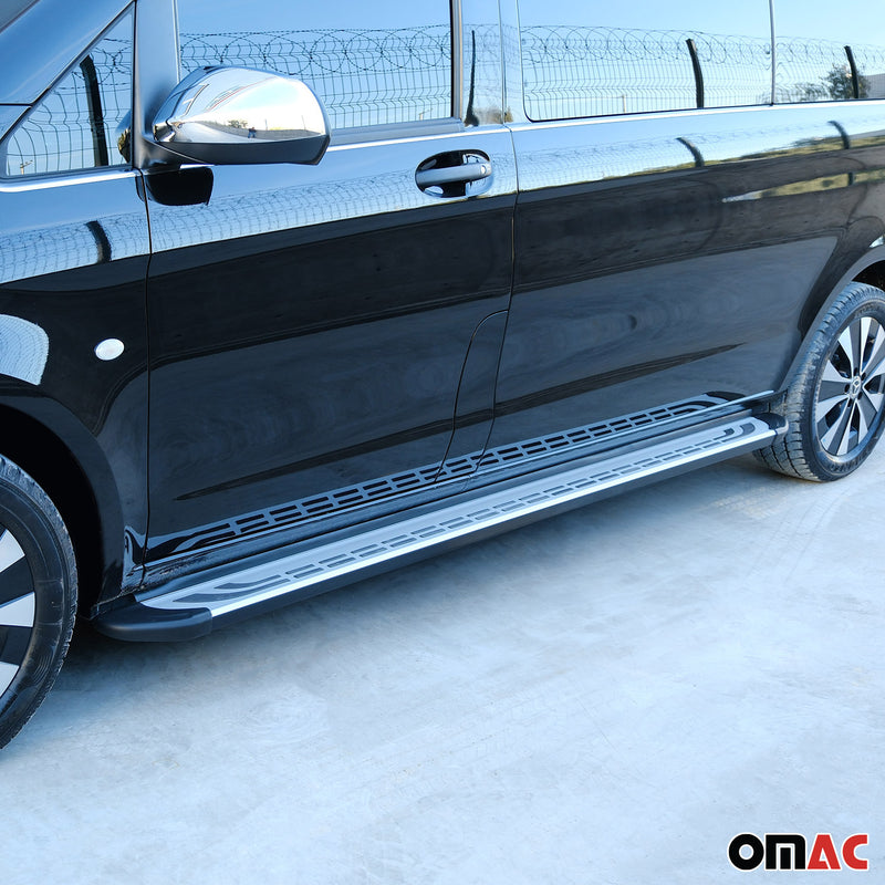 Pedane laterali per Kia Sorento 2014-2020 Alu Black