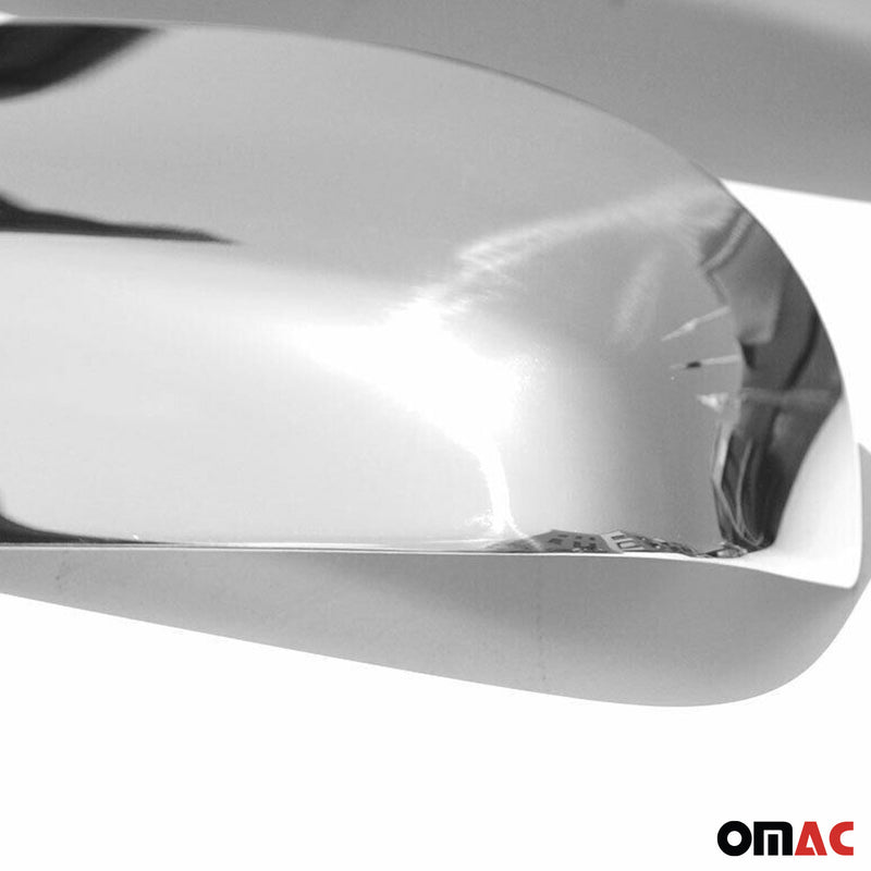 Calotte specchietti retrovisori per Toyota Land Cruiser Prado 150 2009-2023 cromate