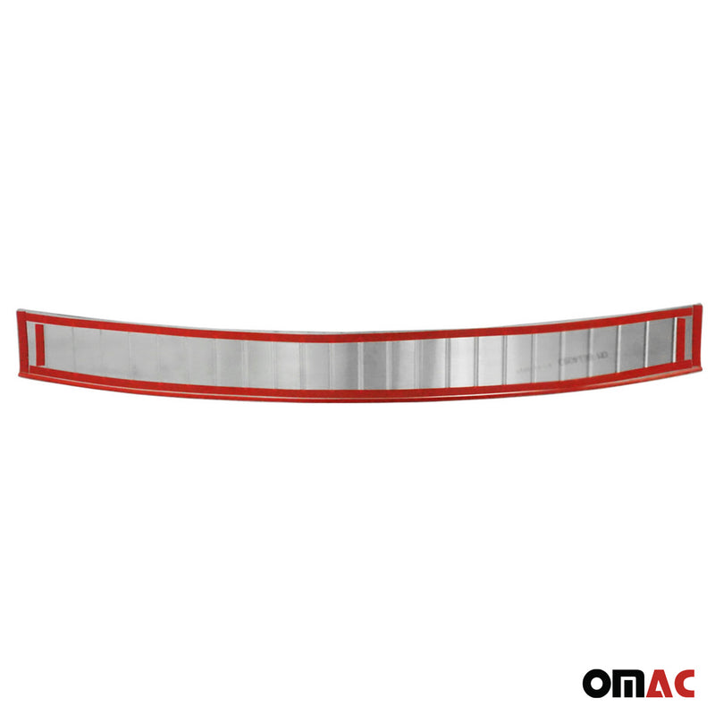 Paraurti di protezione della soglia di carico per Skoda Fabia Hatchback 2015-2021 in acciaio inox cromato