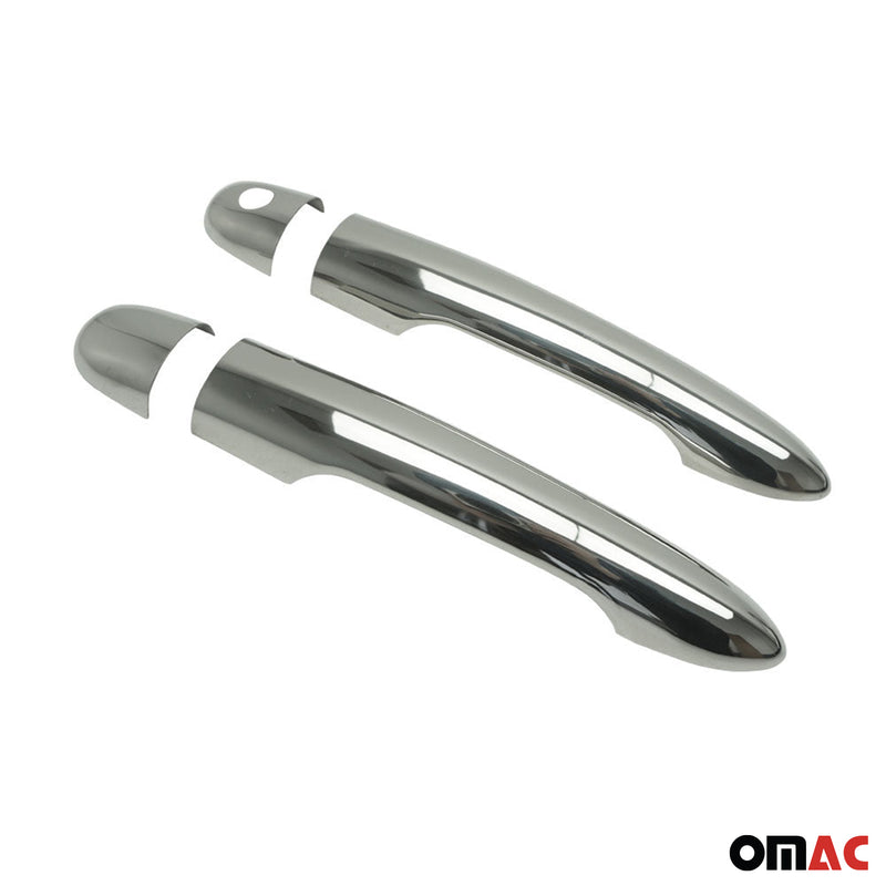 Copri maniglia porta, copri maniglia porta per Renault Clio 2005-2013 2 porte in acciaio inox 4x 