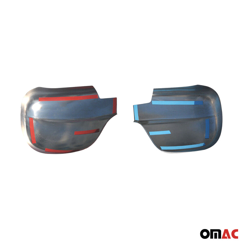 Calotte degli specchietti retrovisori, griglia di copertura della maniglia della porta per Mercedes Vito 2003-2010 set cromato 