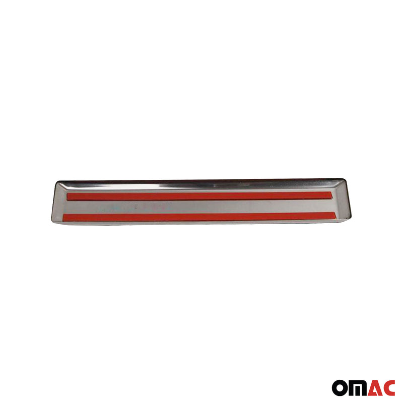Apriporta posteriore per Nissan Navara D40 2006-2015 in acciaio inox cromato