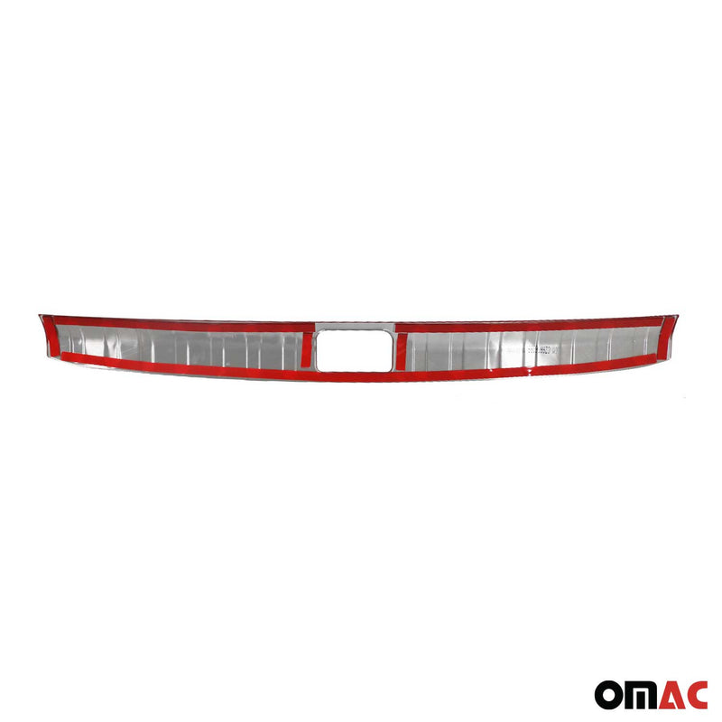Paraurti di protezione della soglia di carico interna per Skoda Yeti 5L 2010-2013 in acciaio inox cromato