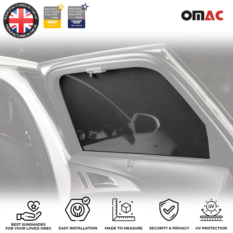 2011-2018 Audi A6 C7 Avant Allroad Sonnenschutz Blenden Hintere Türen 2 tlg