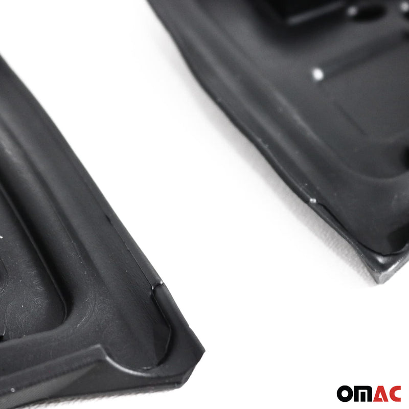 Gomma per specchietto retrovisore esterno per Mercedes Classe C W203 2000-2007 plastica nera 2 pezzi