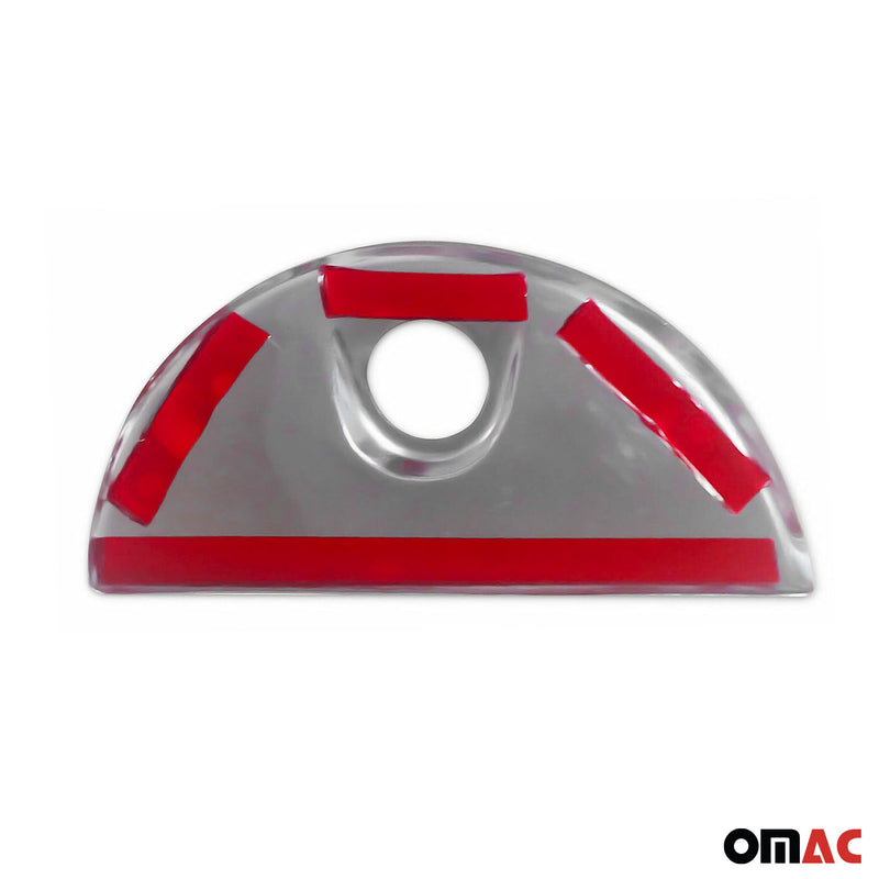 Maniglia del cofano del bagagliaio per Opel Corsa C 2000-2009 in acciaio inox cromato