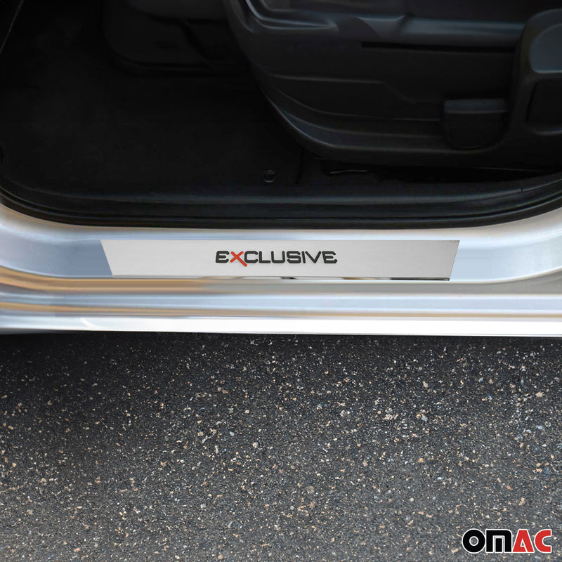 Battitacco per Alfa Romeo 147 156 159 in acciaio inox tuning esclusivo 2x