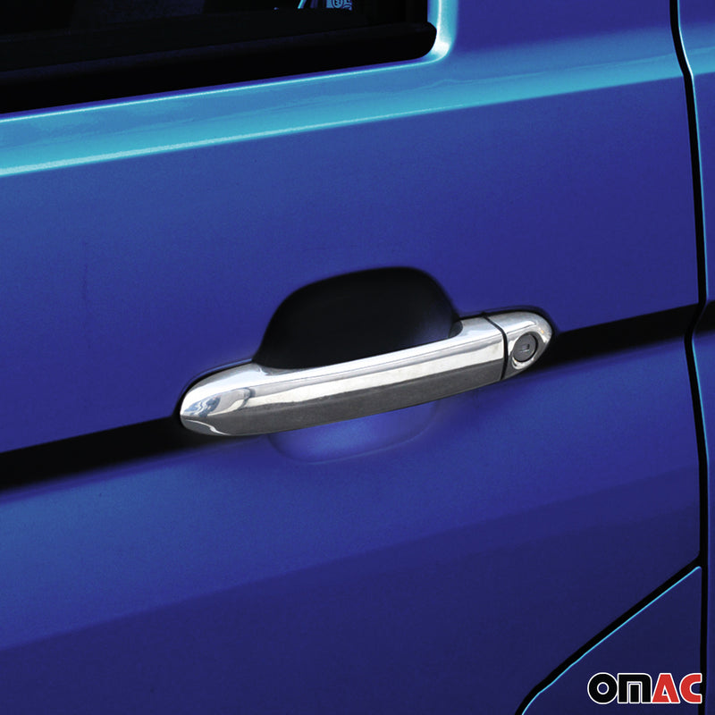 Copri maniglia porta, copri maniglia porta per MAN TGE 2017-2021 5 porte in acciaio inox argento 10 pezzi 