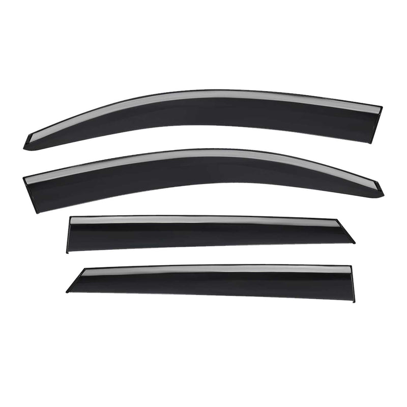 4 deflettori antivento e antipioggia per Hyundai Tucson 2015-2020 in acrilico scuro