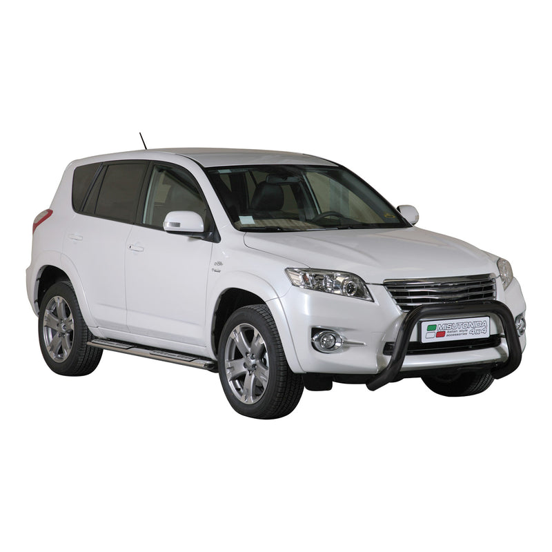 Protezione anteriore per Toyota RAV4 XA30 2010-2012 ø76mm acciaio nero 