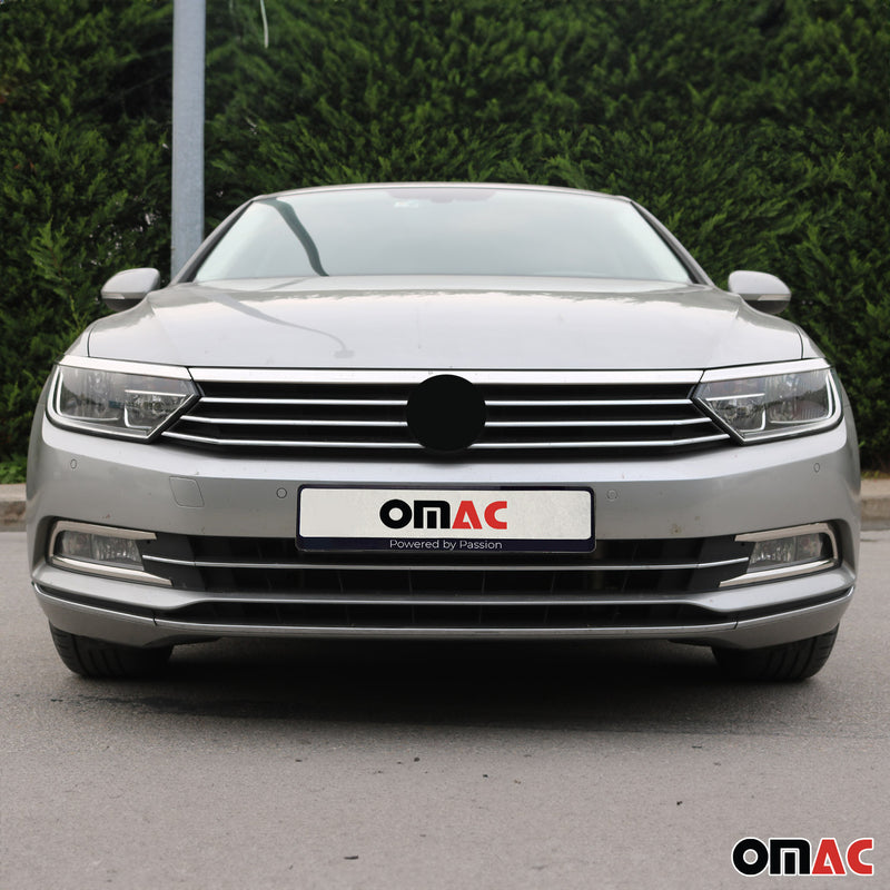 Cornice per fendinebbia per VW Passat B8 3G 2015-2021 in acciaio inox, 2 pezzi 