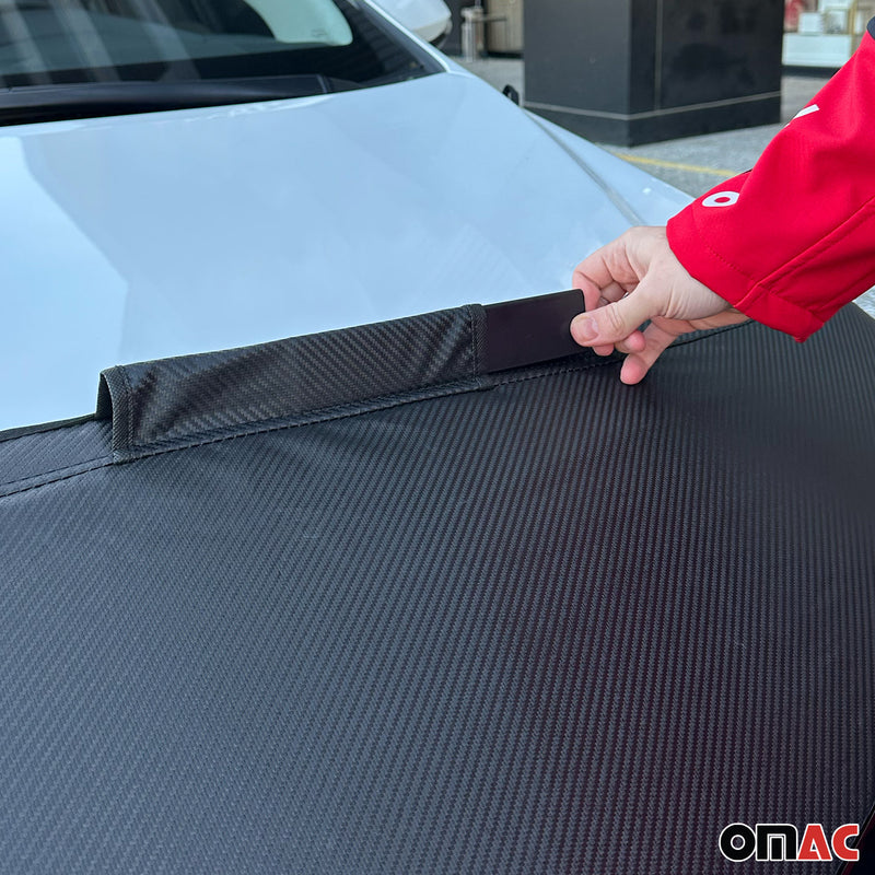 Protezione cofano in pietra per VW Transporter T4 1990-2003 Long Muse Carbon